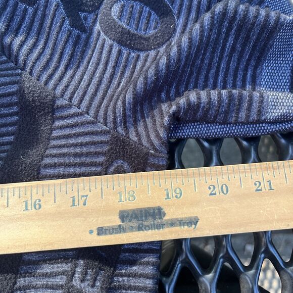 NIKE Pro Fit Hyperwarm Men's Pullover Shirt Ribbed Black/Purple Size Medium - Picture 12 of 14